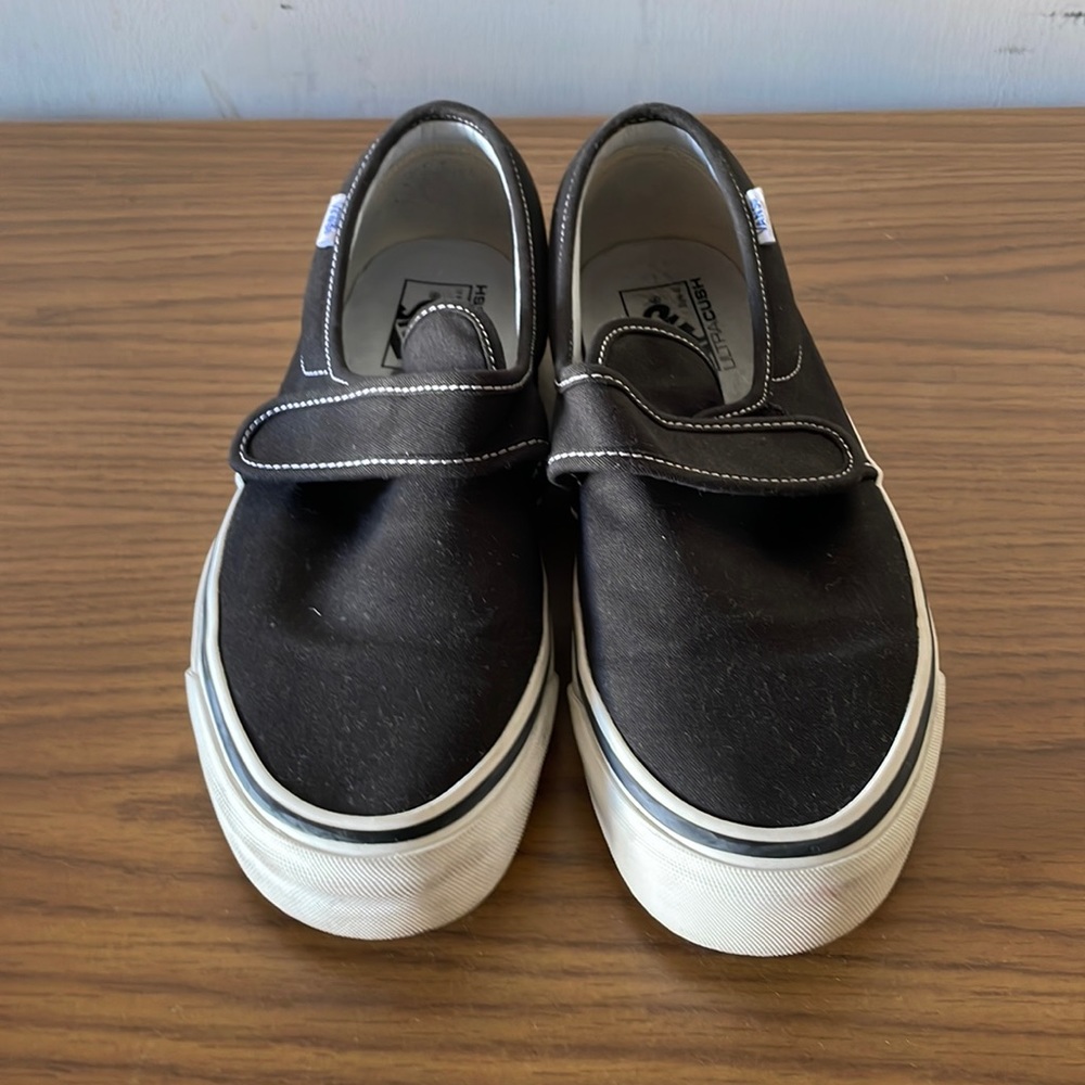 VANS Unique Slip Ons with Velcro Strap